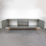 Rack para Sala de Estar Viena 140cm - 11