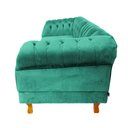 Ver imagem 3 de Sofá Chesterfield Capitonê Duque 1.8M Clássico Sala Recepção Barbearia:SUEDE TIFFANY