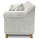 Ver imagem 2 de Sofa 2 Lugares Retro Polo 180cm com Almofada Veludo 2223 Ezz 2223