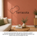 Ver imagem 3 de Tinta Acrílica Econômica Fosca Cor Terracota 3,6L Durín Baixo Odor Antimofo