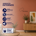 Ver imagem 2 de Tinta Acrílica Econômica Fosca Cor Terracota 3,6L Durín Baixo Odor Antimofo