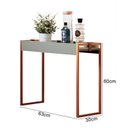 Ver imagem 4 de Aparador Columbia Retangular 60cmx60cm Verde e Dourado