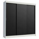 Ver imagem 2 de Guarda-roupa Casal Madesa Kansas 3 Portas de Correr 3 Gavetas