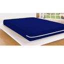 Ver imagem 1 de Capa Protetor Colchão Casal Padrão Malha Gel com Zíper:marinho