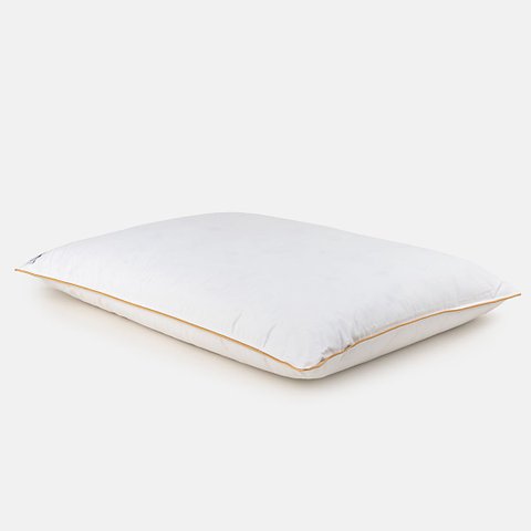 Travesseiro 300 Fios 100% Plumas de Ganso Perfil Médio - 50x70 0,50 X 0,70 Blue Gardenia
