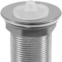 Ver imagem 3 de Válvula Ralo Tanque e Lavatório Cuba 1.1/4" com Tampa Cromada | Astra