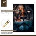 Ver imagem 5 de Quadro Decorativo Leão Predador 002 Moldura em Madeira 40x60cm