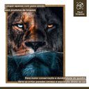 Ver imagem 6 de Quadro Decorativo Leão Predador 002 Moldura em Madeira 40x60cm