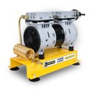 Ver imagem 2 de Compressor Chiaperini 5 Adi Ar Direto 120 Libras 1 Cv 220v Isento de Óleo sobre Base