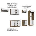 Ver imagem 5 de Armário de Cozinha Completa 330cm Rustic/Branco Stella Madesa 05