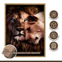 Ver mais imagens de Quadro Decorativo Casal Rei 004 Moldura em Madeira 30x42cm