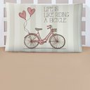 Ver imagem 3 de Jogo Cama Lençol Shine Solteiro Microfibra 180 Fios 2 Peças - Vintage Bike Bege