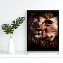 Ver imagem 4 de Quadro Decorativo Casal Rei 004 Moldura em Madeira 40x60cm