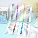 Ver imagem 4 de Super Kit Canetinhas Profissional Ponta Durável 1°linha Touch 80 Cores Acrilic Maker