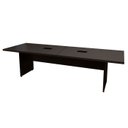 Ver imagem 2 de Mesa de Reunião 8 Pessoas 2,70m Preta 2 Caixas de Tomadas F5