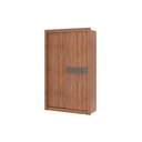 Ver imagem 1 de Guarda Roupa Solteiro 2 Portas de Correr e 2 Gavetas Vivacce 835 Flex Freijo ou Freijo C/ Cinza -