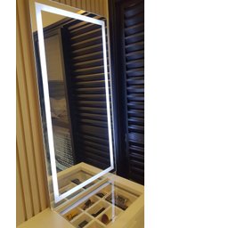Espelho com Luz de Led 80x70 Touch Screen Branco Frio - 3
