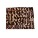 Ver imagem 2 de Tábua de corte tradicional para churrasco Madeira teca end grain