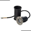 Ver imagem 6 de Balizador Jardim Solo Spot Led 2w 3000k Bivolt Ip67 Facho Intenso Branco Quente em Aço Inox