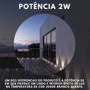 Ver imagem 5 de Balizador Jardim Solo Spot Led 2w 3000k Bivolt Ip67 Facho Intenso Branco Quente em Aço Inox