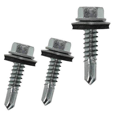 PARAFUSO SEXTAVADO FLANGEADO 5,5 X 19 AUTOBROCANTE - 2000PÇS