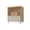 Ver imagem 1 de Balcão Forno 1 Gavetas Marquesa 80cm 100 MDF