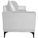 Ver imagem 4 de Sofa Living 2 Lugares Nori 160cm Veludo Deluxe 2223 Ezz 2223