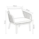 Ver imagem 2 de Poltrona Jardim Luxo Seiva Rivatti