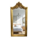 Ver imagem 1 de Espelho Clássico Decorativo Dourado 207x102x8cm