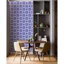 Ver imagem 4 de Papel de Parede Adesivo Azulejo Arabesco Azul Retro 2,80m