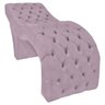 Cama Maca Estética Estofada para Salão de Beleza Veludo Rose SOFA STORE Cama Maca Estática Estofada  - 2
