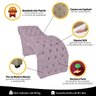 Cama Maca Estética Estofada para Salão de Beleza Veludo Rose SOFA STORE Cama Maca Estática Estofada  - 5