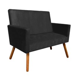 Namoradeira Nina Suede Pés Palito Preto Veredas Online - 2