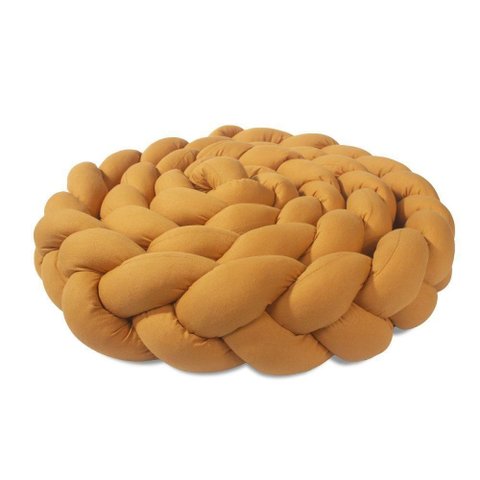 Trança Protetora para Berço e Cama Percal 200 Fios Liso - Caramelo