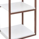 Ver imagem 6 de Aparador Prateleira Casa Quarto Base Cobre Tampo Branco