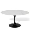 Mesa Saarinen Tulipa Oval Carrara 120x80cm - 1