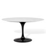 Mesa Saarinen Tulipa Oval Carrara 120x80cm - 3