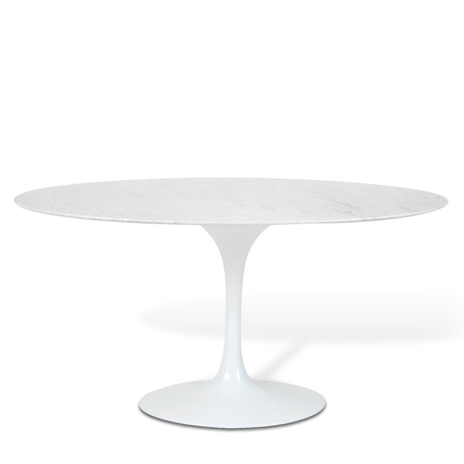 Mesa Saarinen Tulipa Oval Carrara 160x90cm - 6