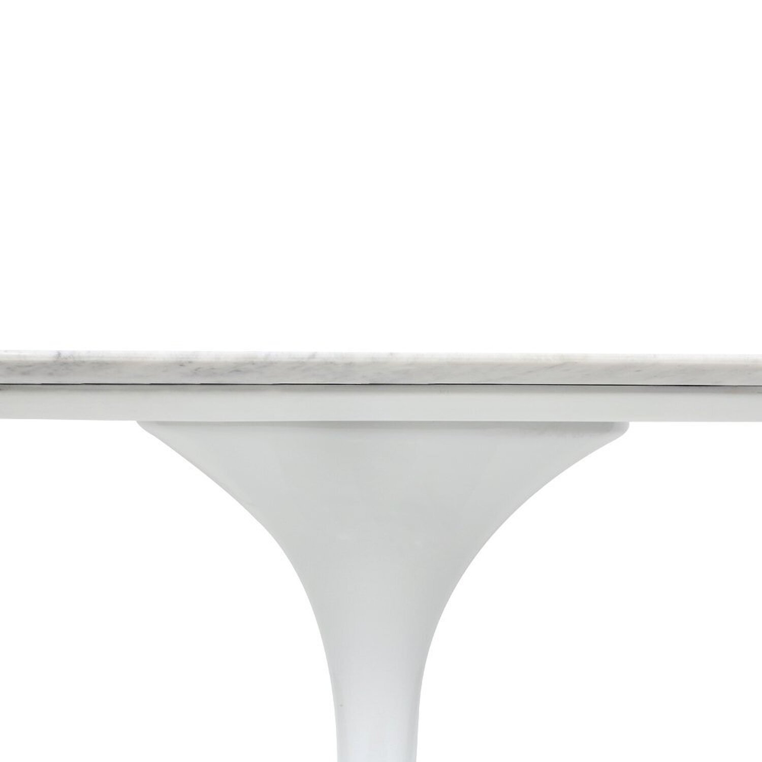 Mesa Saarinen Tulipa Oval Carrara 160x90cm - 5