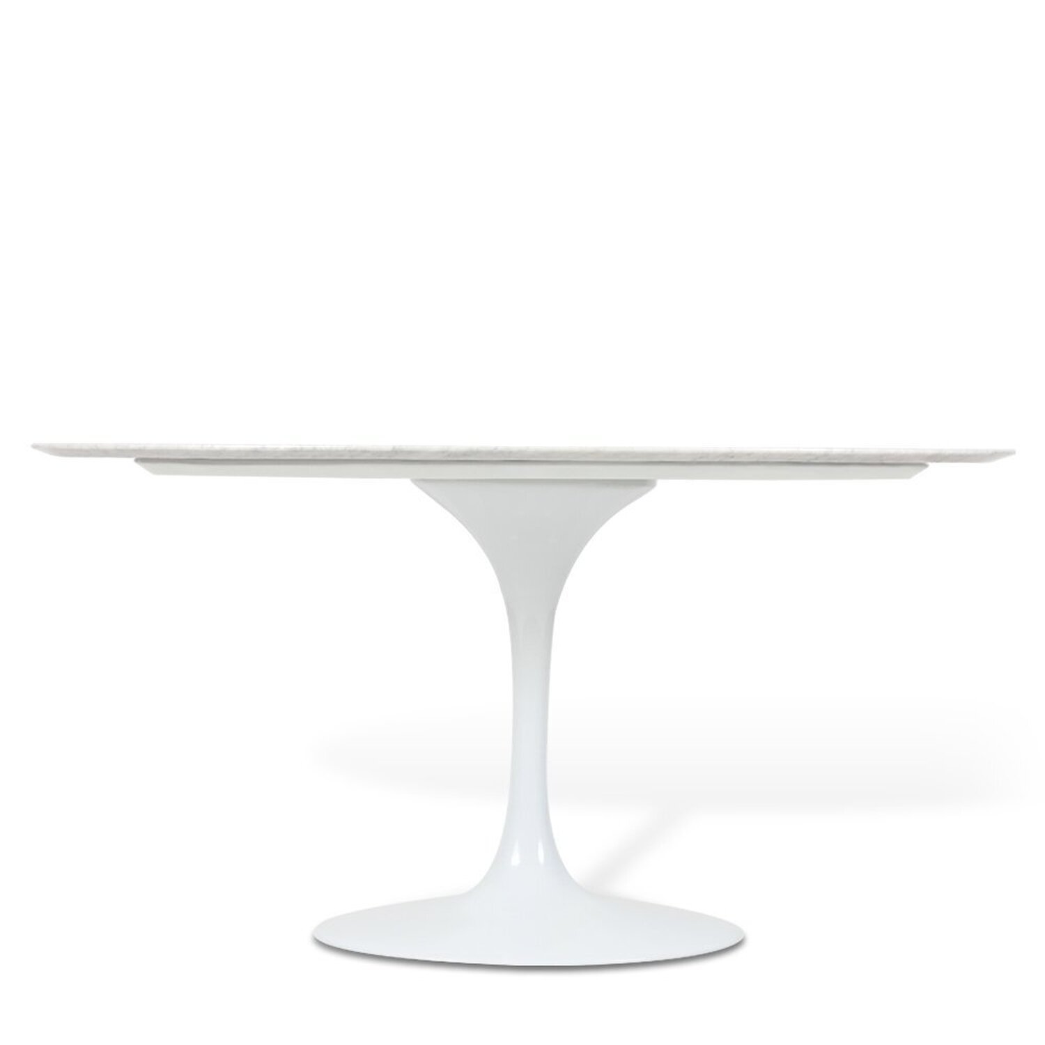 Mesa Saarinen Tulipa Oval Carrara 160x90cm - 4