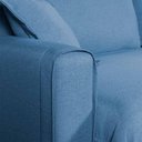 Ver mais imagens de Sofá Cama Lume sem Caixa 2,80m Linho Azul - King House