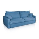 Ver imagem 6 de Sofá Cama Lume sem Caixa 2,80m Linho Azul - King House