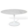 Mesa Saarinen Tulipa Oval Carrara 180x100cm Base - 2