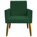 Ver imagem 3 de Kit 2 Poltronas Decorativas para Sala Mari Suede Pé Palito