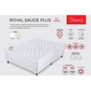 Ver imagem 4 de Colchão Casal Orthocrin Espuma D33 Royal Saúde Plus Pró Saúde Euro Pillow (138x188x24) -