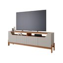 Ver imagem 2 de Rack para TV até 70 Polegadas MDF 185cm Moema Bege