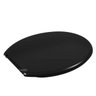 Tampa Vaso Sanitário Assento Soft Macio Universal Oval Preto - 2