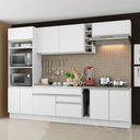 Ver imagem 1 de Armário de Cozinha Completa 290cm Branco Vicenza Madesa