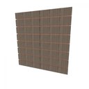 Ver imagem 1 de Painel canaletado amadeirado 90cm (A) x 90 (C)