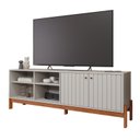 Ver imagem 2 de Rack para TV até 70 Polegadas 100% MDF 185cm Holanda Bege